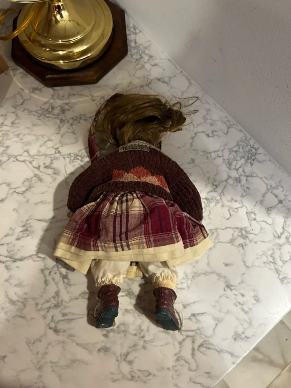 Vintage Boyds Bears Bearwear Porcelain Doll‎